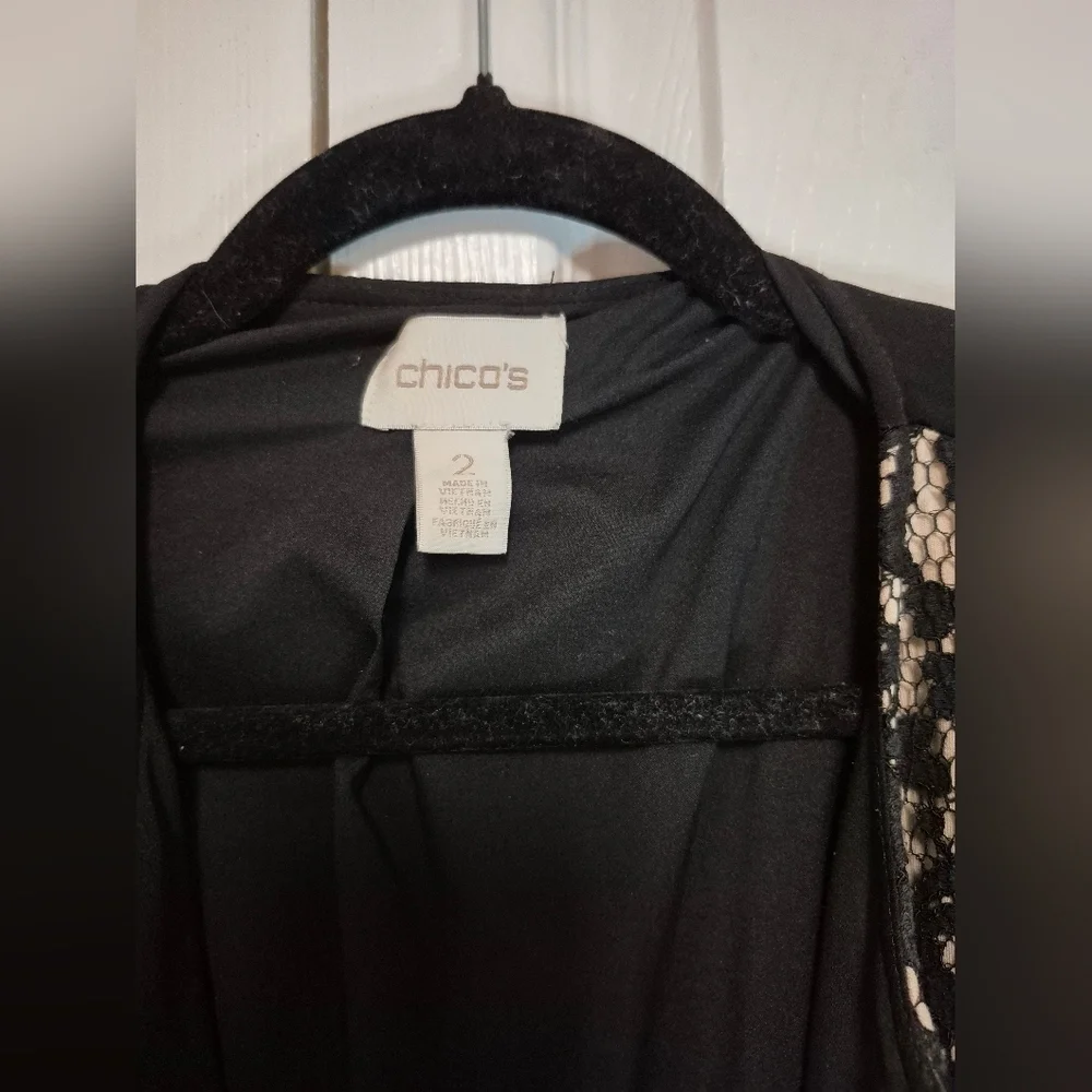 Chico's Black Jacket Intimates & Sleepwear - Picture 3 of 8